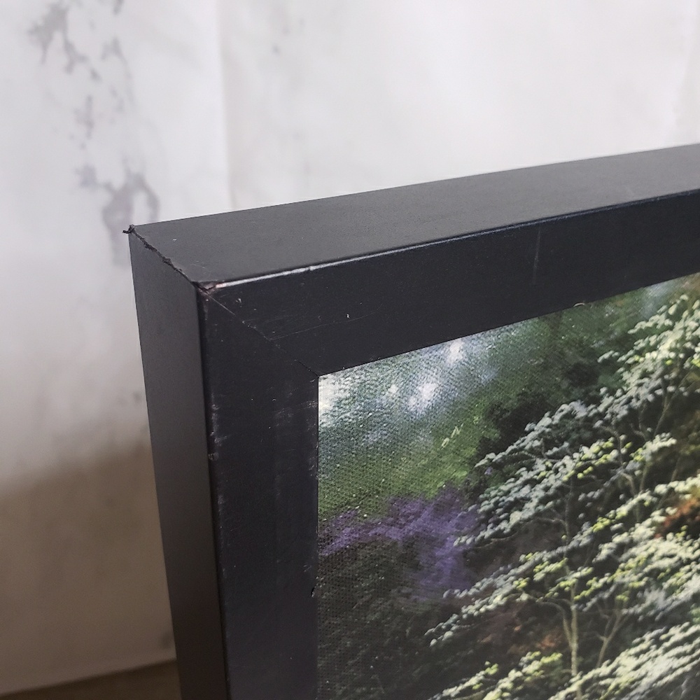 Thomas kinkade fiber optic light picture W remote - Picture 8 of 8